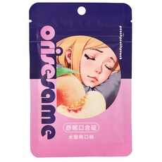 Orisesame 舒眠口含錠 水蜜桃口味, 18g, 1個