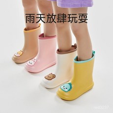 臺灣熱銷 新款立體卡通EVA兒童雨靴男女膠鞋防滑舒適雨 鞋批發