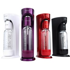 drinkmate 台灣製造 攜帶款快慢雙排氣型氣泡水機, 金屬紅, 金屬紅