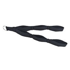 체육관 가정 운동을 위한 직업적인 이두근 훈련 케이블 손잡이 나일론 잡아당기기 밧줄, 검은색