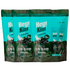헤이김 끝까지 바삭한 김자반 스틱, 45개, 10g, 오리지널