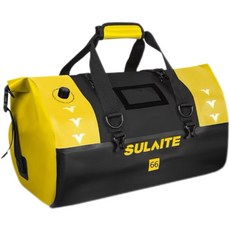 SULAITE 速萊特 機車後座包 旅行防水袋 大容量摩托車防水包, 黃色