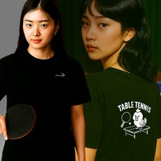 닥터노이바우어 - 드라이 라운드 티셔츠 DTRUS-25013 남녀공용 반팔티