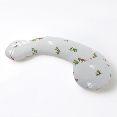 Hugsie X 嚕嚕米 舒棉款涼感孕婦枕, 舒棉款