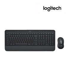 로지텍 SIGNATURE 무선 키보드 + 마우스 세트, K650(키보드), M650(마우스), 그래파이트, 일반형