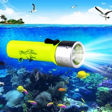 아띠꼴로 잠수후레쉬 잠수 랜턴 해루질 수중 후레쉬 다이빙 스노클링 다이버 손전등, 상세페이지 참조