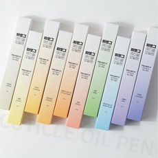 바로 그 큐티클 오일펜 네일 영양제 국내제작 10종, 06. 피치, 1세트