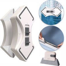 예니브 초강력 자석 창문 닦기 세트, 회색 3-26mm, 1개