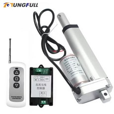 리니어 액추에이터 전동 리프트 모터 키트 리모컨 컨트롤러 포함 DC 세트 전기 선형 RF 12V 24V 100N-700N 드라이브 20mm 30mm 50mm 450mm 스트로크, 12V Stroke 450mm, 700N 15mm S, 다른, 1개