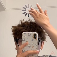 로딩중 띵 머리띠 위복