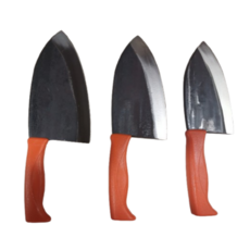 화성 무쇠 데바 160mm (주황색손잡이) 생선칼, 1개, 주황색