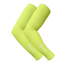 카멜로 형광 여름 팔토시 자외선 차단 쿨토시 AS-AQUA HIVIS, 옐로우, 1세트