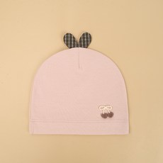 櫻桃蝴蝶結寶寶帽2026新款新生兒胎帽A類嬰幼兒初生