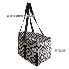 小型犬專用車載安全座椅 骨頭紋路手提揹帶, 中控窩 黑白格子手提揹帶, 1套