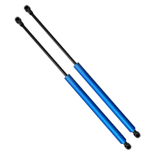 지프 랭글러 용 후드 보닛 스트럿 JL 2018 리프트 서포트 댐퍼 충격 피스톤로드 실린더 수정, 03 Carbon Fiber Blue, 1개