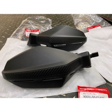 CRF CRF300L/RALLY原廠開放式護弓，適用CRF250L/RALLY，防護升級，視野更佳，原廠品質保證, 黑色, 1個