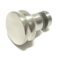 啞鈴圓單邊把手 304不鏽鋼門把 36mm, 1個, 啞鈴圓（單邊把手） B款 毛絲面