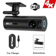 차량용 블랙박스 4K WiFi 미니 전방 카메라 24시간 주차 감시 녹화, 15)4K DVR, 64G