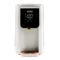 Nuby 智能恆溫溫奶器 觸控螢幕操作 食品級安全材質 防乾燒保護, White, 1個