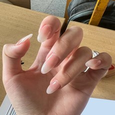 美甲貼片穿戴甲夏季甜酷風美甲片可拆卸貓咪星星蝴蝶結假指甲短款, 1個, BY1518芋原香指:膠水款