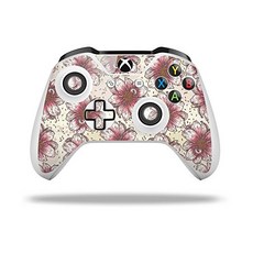 XBOX One SX 컨트롤러와 호환되는 WraptorSkinz 데칼 비닐 스킨 랩 - Flowers Pattern 23 컨트롤러 미포함, XBOX One SX 컨트롤러와 호환되는 Wraptor