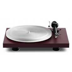 Pro-Ject Debut EVO 2 酒紅色黑膠唱盤，限量升級霧面壓克力轉盤，享受純淨音質與時尚外觀