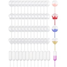 발렌타인 데이 파티 장식용 디저트 피펫 4ml 발렌타인 컵케이크 미니 일회용 이송 피펫 드롭퍼 액체 주입기 250개