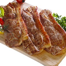 삼겹살 추억의 전통웰빙음식 볏짚삼겹살, 1개, 200g