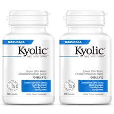 KYOLIC 陳年大蒜萃取物血糖平衡膠囊, 2個, 100顆