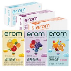 이롬 황성주박사의 과채습관 옐로우 퍼플 트로피컬 (24팩) x 3박스, 72개, 140ml