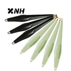 NH코리아 오모리그 싱커 한치 싱커 야광봉돌 블랙 야광추, 야광