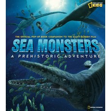 (영문도서) Sea Monsters: A Prehistoric Adventure Hardcover, National Geographic Kids, English, 9781426301766