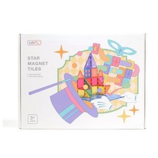 MNTL STAR MAGNET TILES 磁力片 魔術師系列 200片裝, 1個