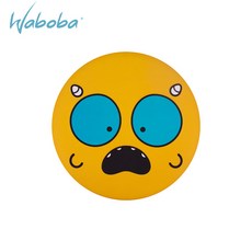 WABOBA 瑞典鬼臉飛盤 軟式飛盤 戶外休閒玩具 親子互動, 吃驚黃