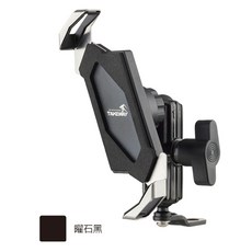 【NotNormal】黑隼Z 手機架 金屬快拆機車手機支架 後照鏡手機架, LA1-PH05 黑隼Z手機架-黑