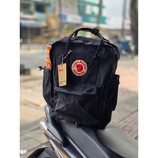 北極狐 Kånken Outlong 戶外耐磨輕量化多功能背包, 黑