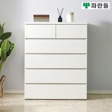 파란들가구 1000 속깊은 상2칸 5단서랍장 광폭서랍장 서랍옷장, 멀바우, 5단