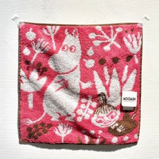 嚕嚕咪手帕 25*25cm (共兩款) - 日本正品方巾口水巾, 1個, 花草粉