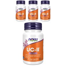 NOW Foods UC-II素食膠囊, 60顆, 4罐