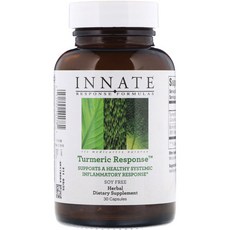 InateResponse Formulas 薑黃反應膠囊, 1個, 30入