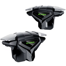 어썸컨셉 모바일 게이밍 스마트폰 4핑거 슈퍼 트리거, 1세트, 블랙, ASST4