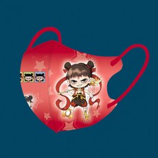 哪吒2魔童鬧海兒童口罩卡通動漫獨立包裝高顏值透氣可愛, 哪吒2【魔丸哪吒】適用3-12歲, 1個