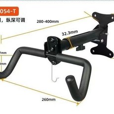 新款 自行车 日挂 架墙壁家用山地车墙上挂钩单车公路车停车架展示架子, 1個, 360度豪华款