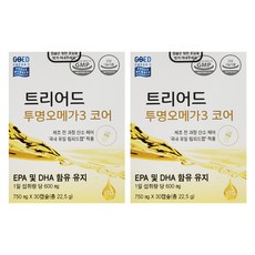 셀로닉스 트리어드 투명오메가3 코어, 2개, 30정