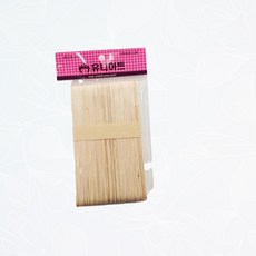 원목 하드바 50개입 초등만들기 아이스크림막대 쓱템, 1개