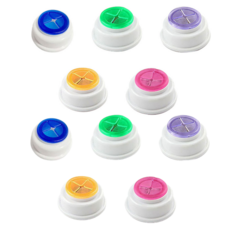 감성팩토리 부착식 행주 수건 꽂이, 랜덤, 10개