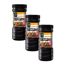 청정원 청정원 돼지갈비양념, 840g, 3개