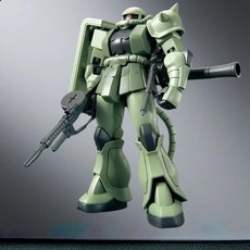 대량 생산 재생형 그린 자쿠 조립 모델 키트 액션 피규어 선물, 1개, 1. WM