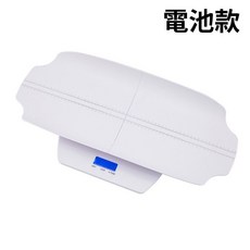 嬰兒體重計 大型寵物電子秤 嬰兒體重秤, 1個, 白色電池款, 白色, 電池款