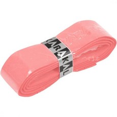 라켓 그립 테이프 스포츠 스쿼시 카라칼 PU 슈퍼그립 교체용 - 테니스/배드민턴/스쿼시 핑크 4개